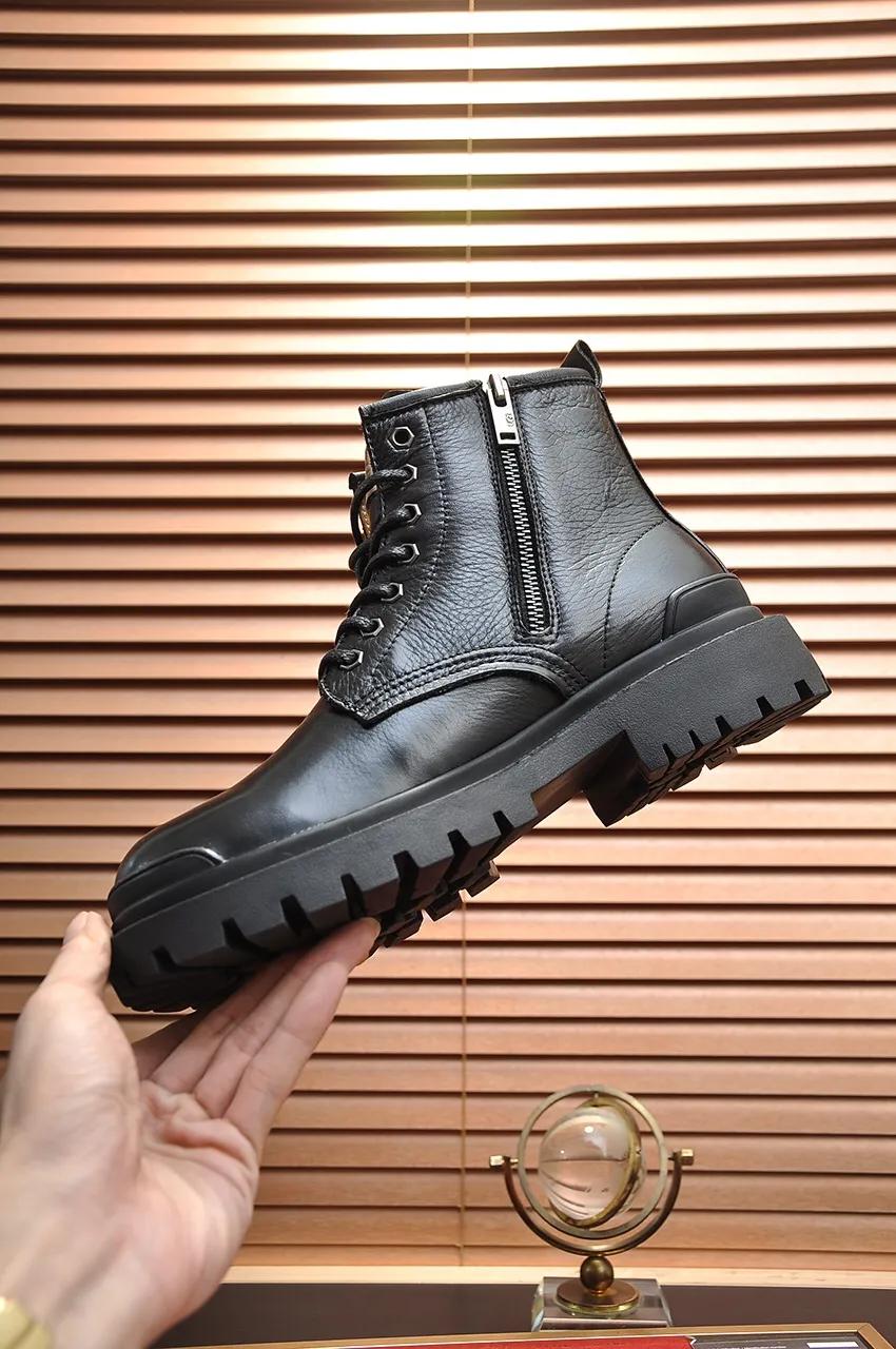 Men's shoes 💰640💶 [UGG] (full wool lining) top-end high-quality fur-in-one warm snow boots from Australia's warm luxury brand men's shoes, UGG-5877 official website synchronized, made of imported cowhide, carefully sewn...Imported rubber foam outsole (comfortable, soft, wear-resistant) The quality is really great...Exquisite workmanship, you can't put it down at first sight, available in sizes 39-44